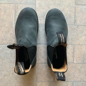 Blundstone #587 Chelsea Boots - Rustic Black size 5